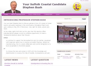 Stephen Bush campaign site